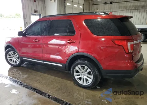 2018 Ford Explorer Xlt from USA, damaged, VIN 1FM5K8DH6JGC82812
